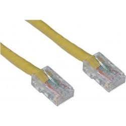 Offex Cat5e Ethernet Patch Cable Bootless 10 foot - Yellow