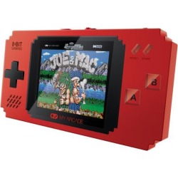 MY ARCADE Pixel Player Portable Handheld 300 Built-in Video Games w/ Data East Hits: Bad Dudes, Joe & Mac, BurgerTime, Karate Champ, Heavy Barrel, and