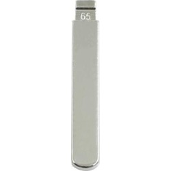 Silver Tone Uncut Insert Emergency Remote Key Blank Blade Replacement for Subaru