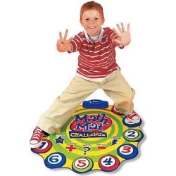 Learning Resources Math Mat Challenge Game Gr Pk & Up 0047