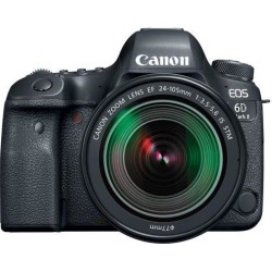 Canon EOS 6D Mark II 26.2MP Full-Frame Digital SLR Camera with EF 24-105mm IS STM Lens
