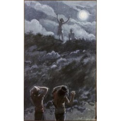 Posterazzi SAL999249 David Stops on a Hill James Tissot 1836-1902 French Jewish Museum New York USA Poster Print - 18 x 24 in.