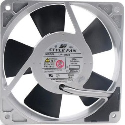 STYLE FAN UP12B22 12025 12cm 14/12W Aluminum frame fan all metal blades STYLE FAN UP12B22 AC 220V 12025 12cm 14/12W Aluminum frame fan all metal.