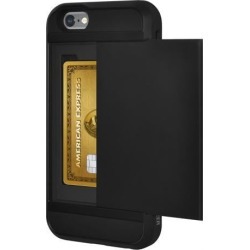 AMZER FULL BODY HYBRID CREDIT CARD CASE WITH HOLSTER FOR IPHONE 6 PLUS / 6S PLUS