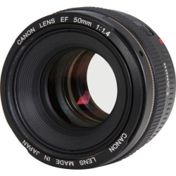 Canon 2515A003 SLR Lenses EF 50mm f/1.4 USM Standard & Medium Telephoto Lens Black