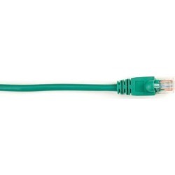 Black Box CAT5e Value Line Patch Cable, Stranded, Green, 7-ft. (2.1-m)