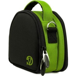 VanGoddy Green Mini Laurel Camera Case for Digital Cameras with 16 GB SD Memory Card
