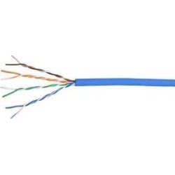 Comprehensive Cable and Connectivity C5EP350B-1000 Cat 5e Plenum 350MHz Solid Blue Bulk Cable 1000ft
