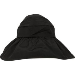 Foldable Mountaintop Outdoor Broad Brim Visor Sun Hats Hiking Cap Black