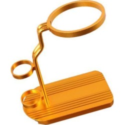 China Metal Rack Stand Shelf Bracket Holder for Teapot Golden