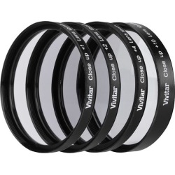 Vivitar Close Up Lens Set (+1,+2,+4,+10) - 52mm