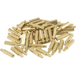 50 Pcs M3 Male Female Thread Hexagonal Standoff Spacers 22mm Length