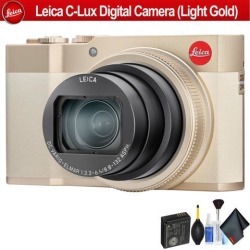 Leica C-Lux Digital Camera (Light Gold) - Starter Bundle