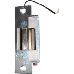 Lee Electric, 12C, Mortise Type ANSI Standards Chrome Electric Door Strike, 4-7/8', 16 Volt AC