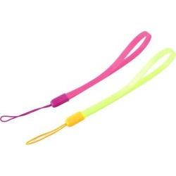 Unique Bargains 2 Pcs Multifunction Flexible Wrist Shell Phone Keyring Lanyard Hand Strap