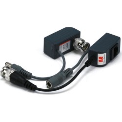 Monoprice 1-Channel Passive CCTV Security Camera Balun for Video and Power Over Cat5 Cable