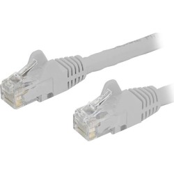 StarTech N6PATCH12WH StarTech.com Cat6 Patch Cable - 12 ft. - White Ethernet Cable - Snagless RJ45 Cable - Ethernet Cord - Cat 6 Cable