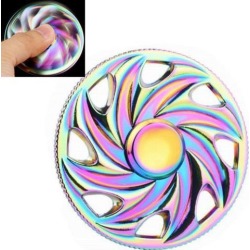 Hot Five Star EDC Fidget Hand Spinner Plastic Finger Toy Focus ADHD Autism Gift