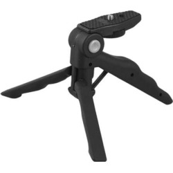 Unique Bargains Unique Bargains Black Rubber Pad Plastic Leg Mini Foldable Camera Tripod