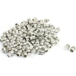 Unique Bargains 100 Pieces Silver Tone LED Lamp Holder for 5mm Light Emitting Diode