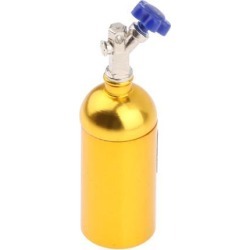 Alloy Simulation Nos Bottle Decorative Accessories For 1/10 RC Cars Gold