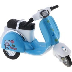 1:18 Scale Mini Alloy Pull Back Motorcycle Vehicles Car Toy Gifts Blue