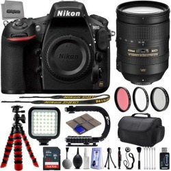 Nikon D810 36.3MP 1080P DSLR Camera w/ 3.2' LCD- Wi-Fi & GPS Ready - 7 fps + Nikon AF-S 28-300mm f/3.5-5.6G ED VR Lens + 32GB - 25PC Lens Kit