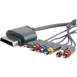 Insten 1926238 2-Pack Premium Component HD AV Cable For Microsoft Xbox 360 / Xbox 360 Slim
