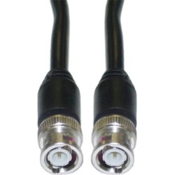 Cable Wholesale BNC RG59/U Coaxial Cable BNC Male - 3 ft (Solid Core) - Black
