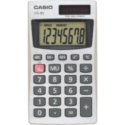 Casio HS-8V Handheld Calculator