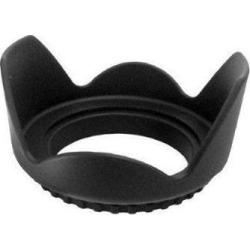 Polaroid Tulip Camera Threaded Lens Hood 77mm - Prevents Lens Flare