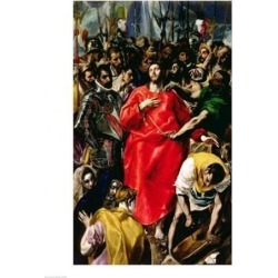 Posterazzi BALXJL61827LARGE The Disrobing of Christ Poster Print by El Greco - 24 x 36 in. - Large