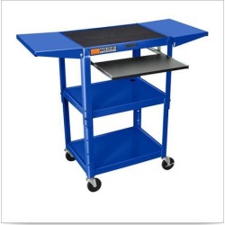 Luxor AVJ42KBDL-RB Adjustable Height Cart
