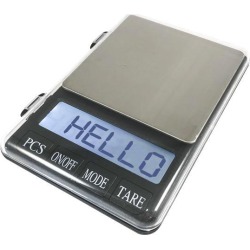 OPTIMA HOME SCALES NITRO POCKET WEIGH SCALE BLACK / SILVER
