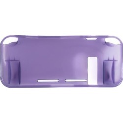Indigo7 Authorized Nintendo Switch Transparent TPU Plastic Console Case Protector Cover - Purple