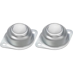Ball Transfer Units CY-25A 1-inch Nylon Roller Ball Transfer Bearing 66lb 2pcs