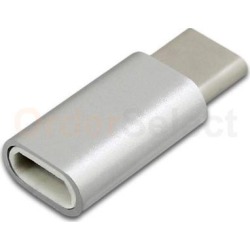 Micro USB Female to USB Type-C Male OTG Connector Adapter for Android Cell Phone