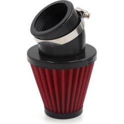 48mm Inlet Dia Adjustable Clamp-on Motorcycle ScooterAir Intake Filter Cleaner