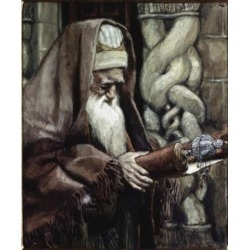 Posterazzi SAL9999928 The Aged Simeon James Tissot 1836-1902 French Poster Print - 18 x 24 in.