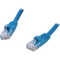 C2G 23828 Cat5e Cable - Snagless Unshielded Ethernet Network Patch Cable, Blue (1 Foot, 0.30 Meters)