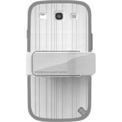 White Utilitarian PureGear Case w/ Kickstand Screen Protector Samsung Galaxy S 3
