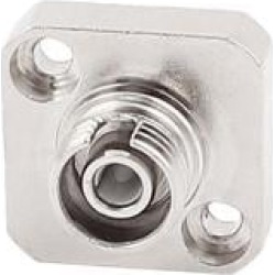 Square SM/MM FC Fibre Coupler Flange Connector Optical Fiber Adapter