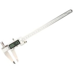 Digital Caliper, Stainless Steel, 12 inch/300mm, Inch/Metric Conversion