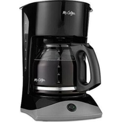 Mr. Coffee Simple Brew 12-Cup Switch Coffee Maker Black