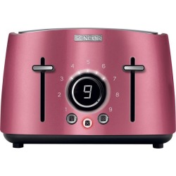 TOASTER 4-SLOTS RED Electric Toaster
