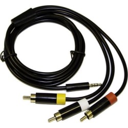 Composite AV Cable for XBox 360 E by Mars Devices