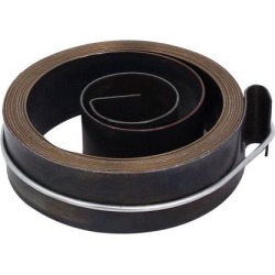 0.7mmx19mmx1800mm Drill Press Quill Feed Return Coil Spindle Spring Assembly