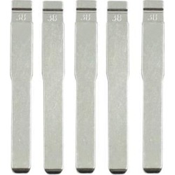 Uncut Insert Emergency Remote Key Blank Blade Replacement for Ford Focus 5pcs