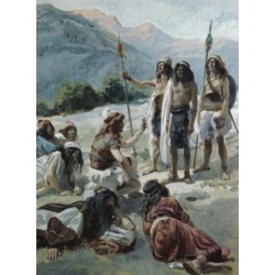 Posterazzi SAL999253 An Egyptian is Brought to David James Tissot 1836-1902 French Watercolor on Paper Jewish Museum New York - 18 x 24 in.