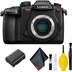 Panasonic Lumix DC-GH5S Mirrorless Micro Four Thirds Digital Camera - Cleaning Kit - BATTERY FOR PANASONIC DMW-BLF19